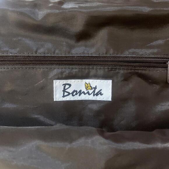 Bonita Gold Colored Purse With Snap Closure - Picture 3 of 5